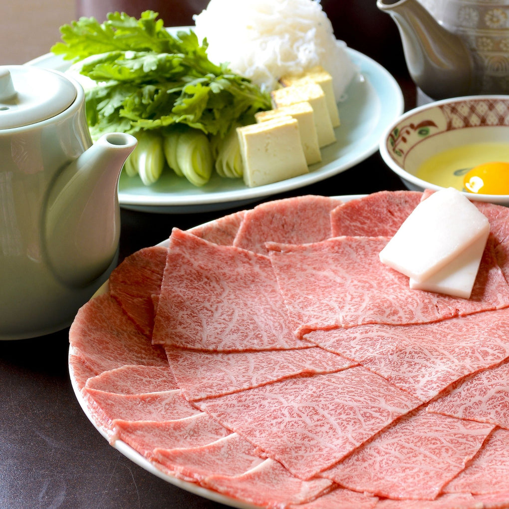 伊勢重の手切り和牛すき焼きセット【A5等級黒毛和牛】
